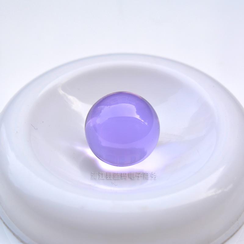 无孔光珠 水晶紫.JPG