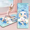 Alfombra de Piso de Barro Diatómico Antideslizante y Absorbente de Agua para el Hogar con Dibujos Lindos de Sanrio, Resistente a Manchas, al Desgaste y Fácil de Mantener