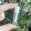 Gancho mini DIY spot caja de embalaje para brillo de labios tubo vacío de muestra de brillo de labios tubo de prueba de lápiz labial carcasa vacía transparente 1ml