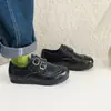 Zapatos de Cuero de Moda para Niñas 2026 Primavera Nuevos Estilo Coreano Transpirables Zapatos Casuales para Niños Estilo Británico Zapatos de Vestir Comercio Exterior