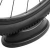 Tapete de mesa de ciclismo de montanha para bicicleta, acessórios para mesa de treinamento interno, suporte para roda dianteira // Tapete de roda dianteira para mesa de ciclismo