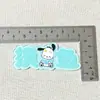Hojas Acrílicas de Colores Caricaturescos Sanrio Divertidas con Texto para Manualidades, Pinzas para el Cabello de Niños, Accesorios para el Cabello, Decoraciones para Bolsas y Accesorios al por Mayor