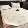 Esterilla Refrigerante Jacquard de Verano con Perlas de Seda de Hielo PE Modelo Nuevo 2026 para Dormitorio Estudiantil de Verano Esterilla Suave Individual Lavable a Máquina