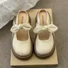 Chinelos Baotou Femininos Sapatos Preguiçosos para Exterior 2026 Verão Novo Laço Gentil Francês Slip-on Semiabertos Sapatos Individuais