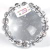 Pulsera de diamantes brillantes naturales herkimon joyería de cristal blanco diseño original pareja chica pulsera de pareja pulsera