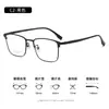 Óculos Quadrados Personalizados Estilo 2026 com Proteção Anti-Luz Azul, Lentes Planas para Homens e Mulheres, Armações Ópticas 32807