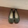 Zapatos planos estilo ballet franceses de una sola pieza para mujer, nueva colección 2026, con lazo, diseño de hada retro, perfectos con vestidos, y con diseño de punta dividida