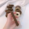 Ligas para el Cabello de Alta Elasticidad en un Frasco, Gomas para el Cabello Sin Costuras, Ligas Redondas para Coleta Alta, Bandas Elásticas, Accesorios para el Cabello Que No Dañan el Cabello