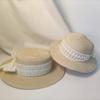 Sombrero de Paja para Niños Sombrero de Playa para Mujeres Sombrero de Sol para Padres e Hijos Sombrero de Paja para Bebé Niña Sombrero de Paja Sombrero de Paja Embrionario para Niña Pequeña