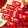Sobre Rojo Hueco de Año Nuevo 2026 Festival de Primavera Divertido Bolso de Año Nuevo Personalizado Ritual Caja de Regalo de Sobre Rojo Año del Caballo
