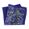 Fabricante Original Em Estoque Lenço de Seda Pequeno Quadrado para Pescoço 23cm Bolso de Terno Masculino Lenço de Seda Poliéster Homens de Negócios