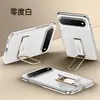 Nueva funda para teléfono Huawei PuraX View con soporte giratorio para muñeca, con acabado metálico, diseño de cuero liso y sensación premium, que ofrece protección contra caídas