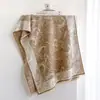 Novo Cachecol de Pescoço Jacquard Outono/Inverno 2026 para Mulheres, Lenço de Caxemira Versátil de Alta Qualidade, Xale Elegante de Falso Caxemira para Camada Externa