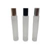 Botella de perfume hexagonal de punto 10ml botella hexagonal de perfume botella con bola rodante portátil de viaje botella de vidrio de muestra