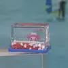 Botella de Deriva de Dibujos Animados Mini Pequeña Rectangular Gota de Aceite Flotante Acrílico Transparente Juguete para Niños Regalo de Cumpleaños