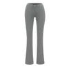 A Versão de Primavera e Verão é Muito Estilosa ~ Calças Flare Soltas de Cintura Baixa Slim Fit Estilo Americano para Mulheres, Calças de Moletom Flare Emagrecedoras de Comprimento Total