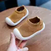 Zapatos de Primavera y Otoño Transfronterizos para Bebés y Niños Pequeños Zapatos de Interior para Bebé de Suela Suave Transpirables Tejido de Malla Zapatos para Hombres y Mujeres Zapatos de Punto