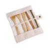 Colher de madeira, pauzinhos, talheres de madeira de bambu, conjunto de faca e garfo de bambu, talheres de estudante, colher, pauzinhos, pacote portátil de madeira para áreas externas