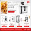 Fábrica de Origem Padaria conjunto completo de equipamentos de panificação forno de convecção batedeira de massa misturador caixa de fermentação máquina de confeitaria
