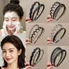 Diadema deportiva de verano para hombres y mujeres, antideslizante, especial para lavarse la cara, invisible, no apretada, accesorio para el cabello de corona alta