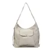 Bolso de hombro casual de gran capacidad, nueva moda de verano 2026, color liso, bolso de hombro tote estudiantil para clase