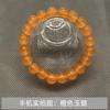 Pulsera de Calcedonia Natural Jade Pulsera para Mujer Pareja Cristal Joyería de Mano para Hombre Rojo Aguamarina Amarillo Accesorios