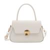 Bolsa carteiro retrô de design exclusivo 2023 nova moda de inverno bolsa feminina bolsa de ombro de cor sólida da moda bolsa de mão feminina bolsa