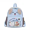Presente do dia das crianças: Mochila 3D de Cachorrinho de Alta Qualidade e Fofa para Crianças do 3º ao 6º Ano, Adequada para a Escola e Passeios