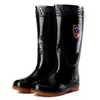 Botas de Chuva Aote Masculinas de Cano Alto Botas de Segurança para Trabalho 819 Preto PVC Sapatos de Chuva Sapatos Impermeáveis para Trabalho Fabricante Atacado