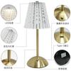 Lámpara de Mesa de Escritorio Luz Nocturna Simple Carga Atmósfera Decorativa Lámpara de Mesa Luz Lujo Retro Bar Dormitorio Mesita de Noche Luz Nocturna