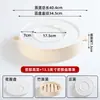 Conjunto Simples de Hot Pot Infantil com Meio Quilo de Carne, 0,4kg de Cozedores Especiais, Utensílios Tradicionais de Hot Pot, Conjunto de Pratos de Intestino de Pato e Carne Bovina