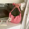 Bolso Texturizado de Alta Gama para Mujer con Gran Capacidad, Nuevo Bolso Cruzado de Diseño de Nicho Primavera/Verano 2026, Bolso Tipo Dumpling Vintage para el Día a Día