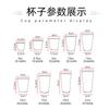 Vaso de Papel Blanco Engrosado de 7-8-9 oz de Una Capa Recubierto para Bebidas Calientes Desechable Vaso de Papel Publicitario Logotipo Personalizado Vaso para Café