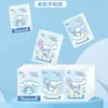 Paquete Pequeño de Papel de Seda de Dibujos Animados Sanrio, Servilletas Portátiles Lindas Estampadas, Papel de Pañuelo Portátil para Exteriores al por Mayor
