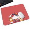 [Uma geração de cabelo] pequenas meninas quadradas bonito jogo mouse pad japonês dos desenhos animados gato computador pad