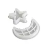 Mono Pegamento de Cristal Molde DIY Yeso Bandeja de Almacenamiento Estrella de Cinco Puntas Luna en Relieve Bandeja de Silicona Venta al por Mayor