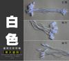 Cuentas Colgantes Universales Cuadradas Pequeñas Cuentas Colgantes Cuerda de Algodón Cuerda Coreana Gruesa Encerada Accesorios de Ropa Lanyard de Marca