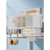 Cesta Pendurada ao Lado da Cama do Dormitório Prateleira de Armazenamento ao Lado da Cama Beliche Superior Essencial para Dormitório Estudante Universitário Prateleira Pendurada na Cama Cesta de Armazenamento de Lanches