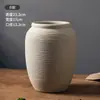Adornos de Jarrón de Cerámica de Jingdezhen Arreglo Floral para Sala de Estar Estilo Chino Nuevo Maceta Decorativa Retro Maceta Hidropónica Maceta de Flores