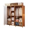 Guarda-roupa Quarto Doméstico Montagem Simples Guarda-roupa Aluguel Guarda-roupa Infantil Resistente e Durável Apartamento Pequeno Não Madeira Maciça