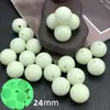 Cuentas Luminosas Súper Brillantes Señuelo Luminoso Redondo Tapón Anticolisión Cuentas Fluorescentes Tapones Espaciadores Cuentas para Adornos de Pesca en Mar Accesorios