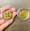 Pegatinas de Teléfono de Oro Puro Pegatinas de Teléfono de Oro de 2 mg Regalos Culturales y Creativos para Transmisiones en Vivo Pequeños Regalos para Tiendas Físicas Fuente Mayorista