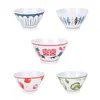 Cuenco de agua con azúcar estilo japonés cuenco de postre creativo red social nan cuenco para hot pot raspado de hielo cuenco de postre de agua con azúcar para helado cuenco de cono melamina