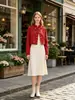 Marca Z Comércio Exterior Transfronteiriço Estilo Europeu e Americano Za Roupa Feminina 2026 Primavera Nova Moda Jaqueta Feminina Slim-Fit Decorada com Botões