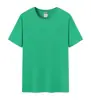 Algodão Peruano Multicor Multitamanho Moda Rápida Gola Redonda Roupa Familiar Camiseta de Manga Curta Gola Redonda Estilo Adulto Estilo Infantil Estampa