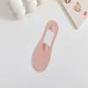 Meias Direto da Fábrica Meias Invisíveis Femininas Malha Fina Verão Algodão na Parte Inferior Meias de Barco Antiderrapantes Meias de Gelo Ultra-finas Silicone