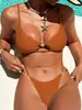 2027 AliExpress Amazon Transfronteiriço Alças Ajustáveis Biquíni Sexy Praia Conjunto de Duas Peças bikini mulheres