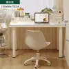Escritorio Doble Habitación de Niñas Escritorio para Computadora Tocador Mesa Todo en Uno Hogar Escritorio Largo de Oficina Estilo Crema Estación de Trabajo Simple