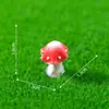 Micro paisagem de musgo, cogumelo de selva simulado, decorações fofas, ornamentos DIY para paisagismo de jardim, acessórios para pendurar, miniaturas