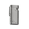PL139 chapado en metal doble recto en encendedor a prueba de viento inflable comercio electrónico transfronterizo suministro regalos creativos personalizados